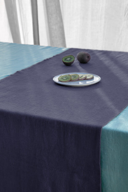 Linen Slumber Solid Table Runner