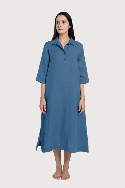 Linen Kira Shirt Dress