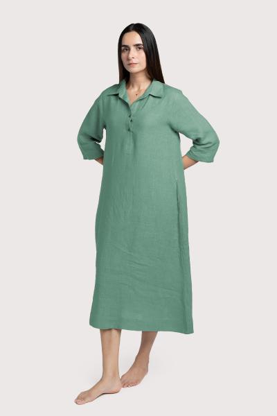 Linen Kira Shirt Dress