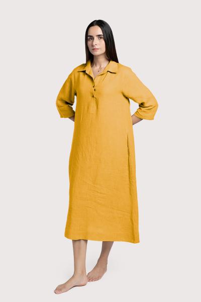 Linen Kira Shirt Dress