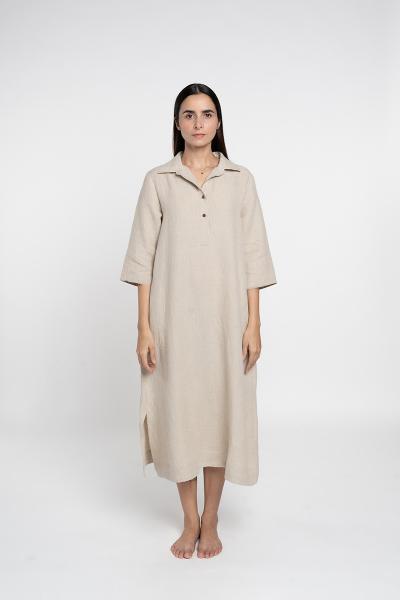 Linen Kira Shirt Dress