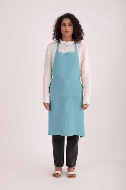 Linen Slumber Solid Apron