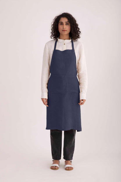 Linen Tie Knot Apron