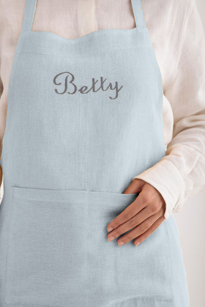 Linen Personalized Apron