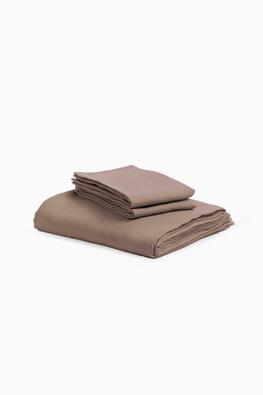 Linen Slumber Solid Bedsheet