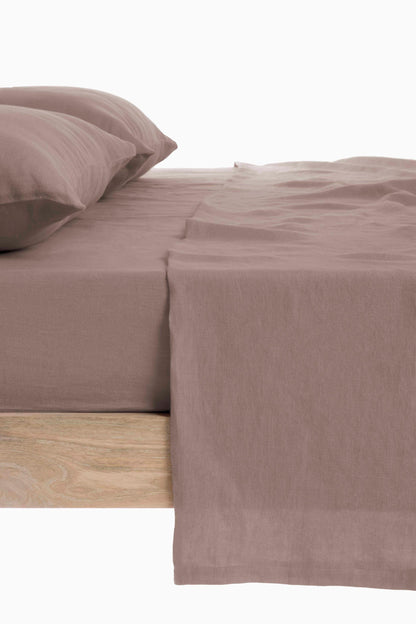 Linen Slumber Solid Bedsheet