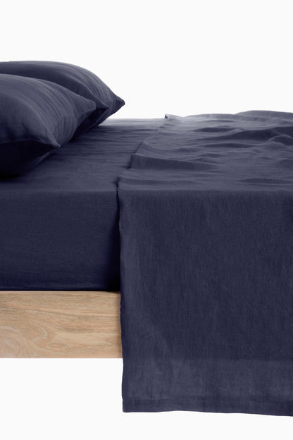 Linen Slumber Solid Bedsheet