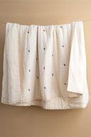 Linen Hand Tucked Quilt