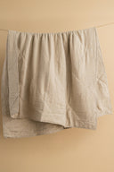 Linen Monotone Hand Quilted Quilt