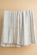 Linen Harmony Hand Quilted Quilt