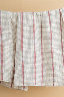 Linen Harmony Hand Quilted Quilt