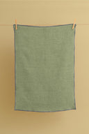 Linen Grey Needled Kitchen Towel
