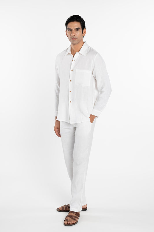 Linen Leo Shirt