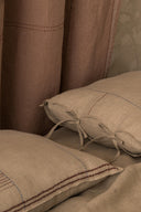 Linen Floret Duvet Cover Set