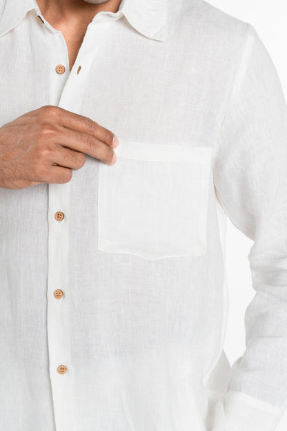 Linen Leo Shirt