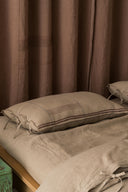 Linen Floret Duvet Cover Set