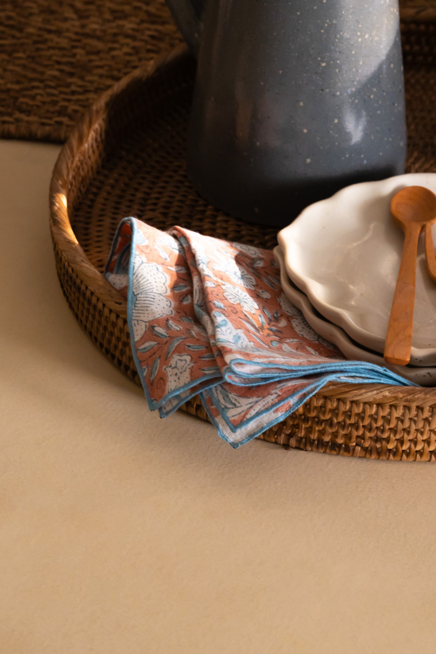 Linen Dios Napkin Set