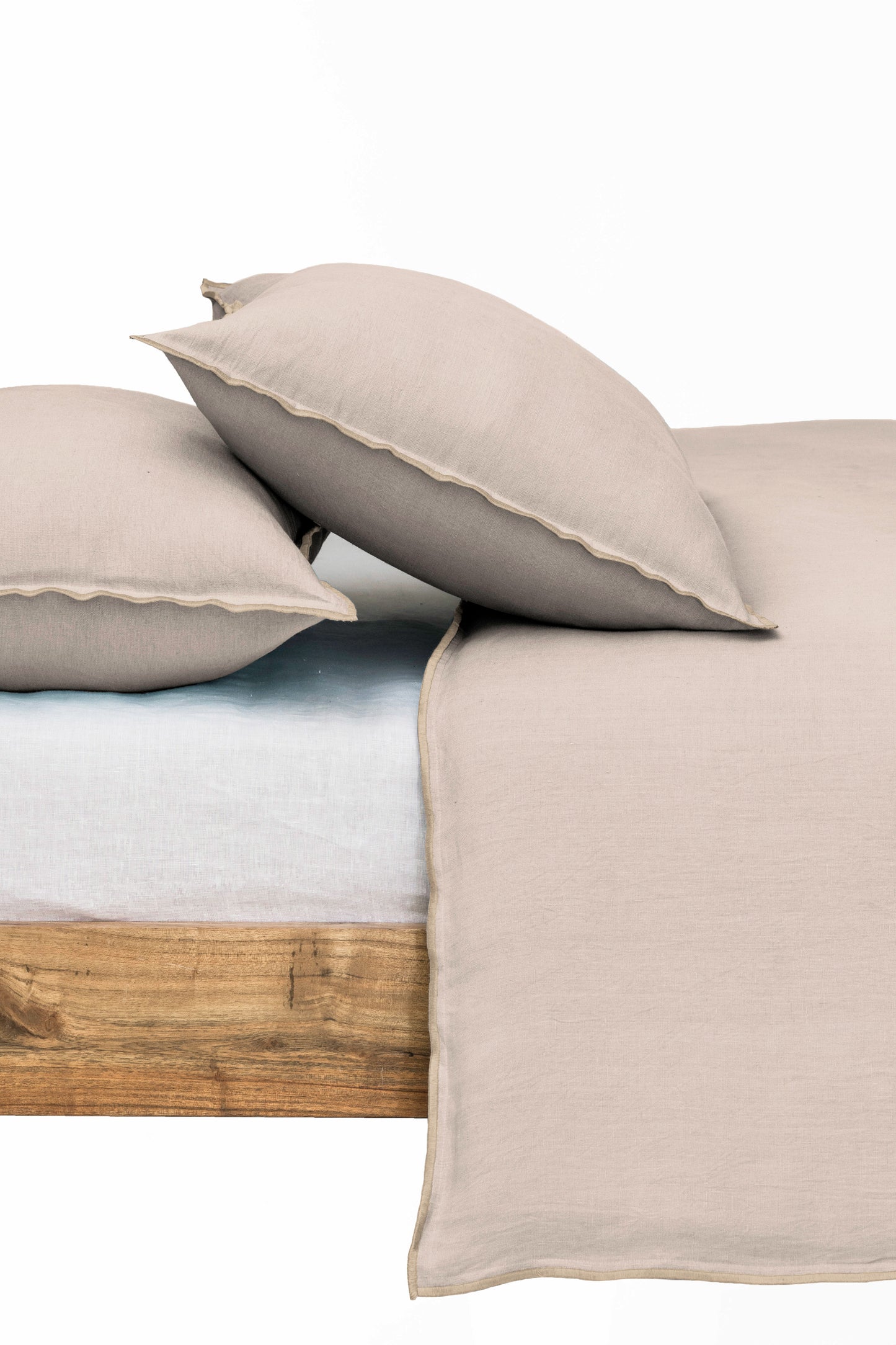 Linen Natural Needled Duvet Cover Set