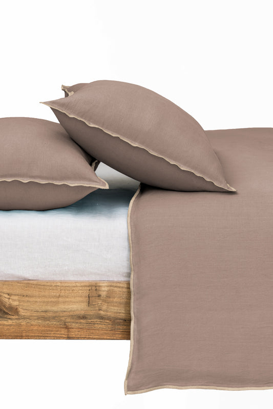 Linen Natural Needled Duvet Cover Set