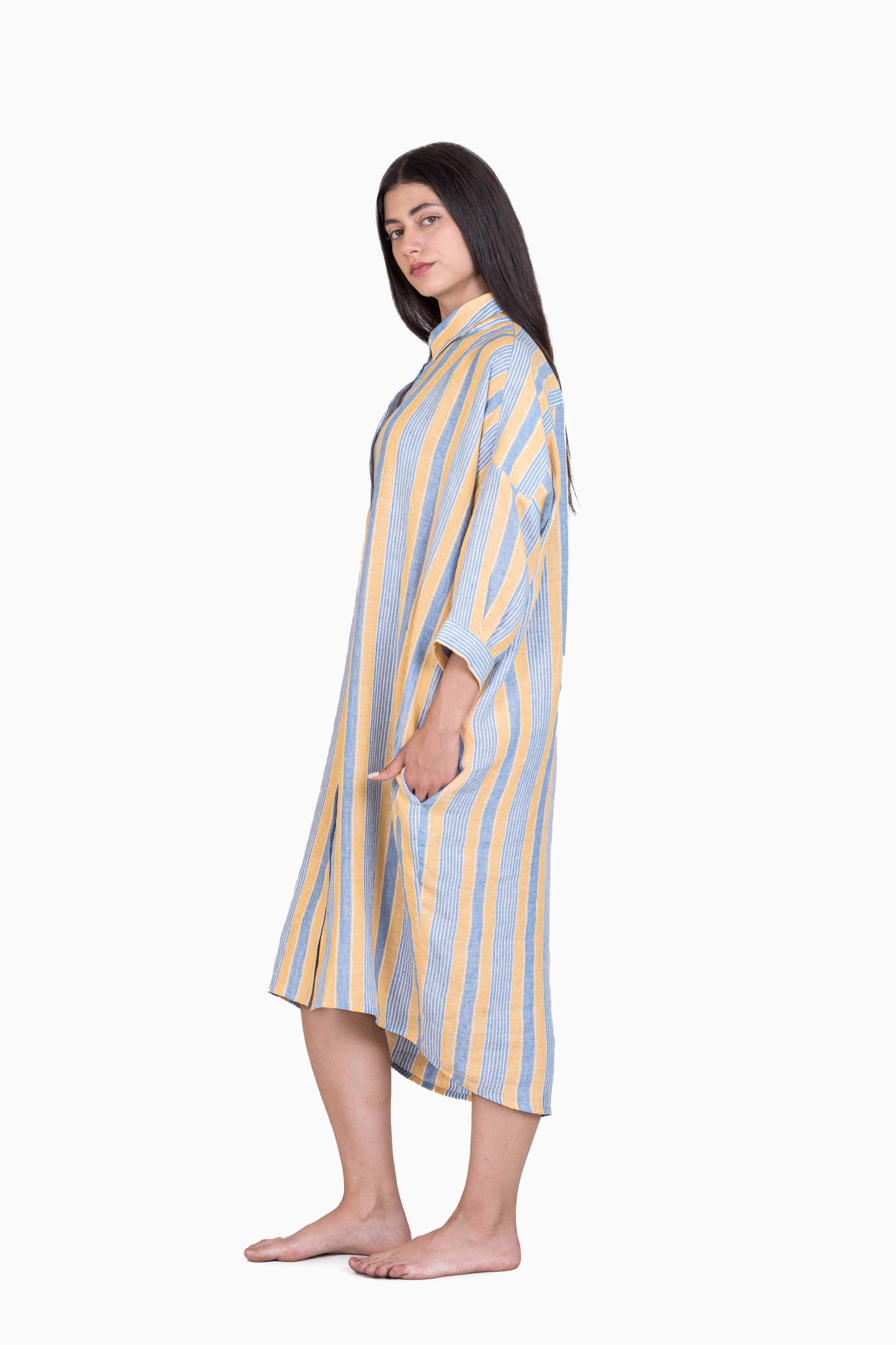 Linen Heidi Shirt Dress