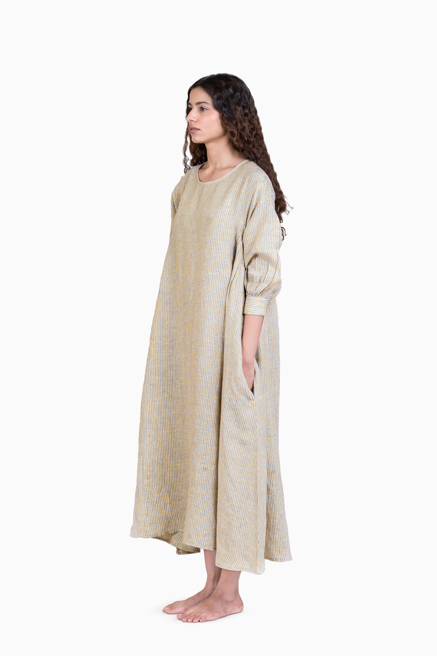 Linen Celeste Dress