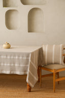 Linen French cream Tablecloth