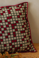 Linen Sudoku Cushion Cover