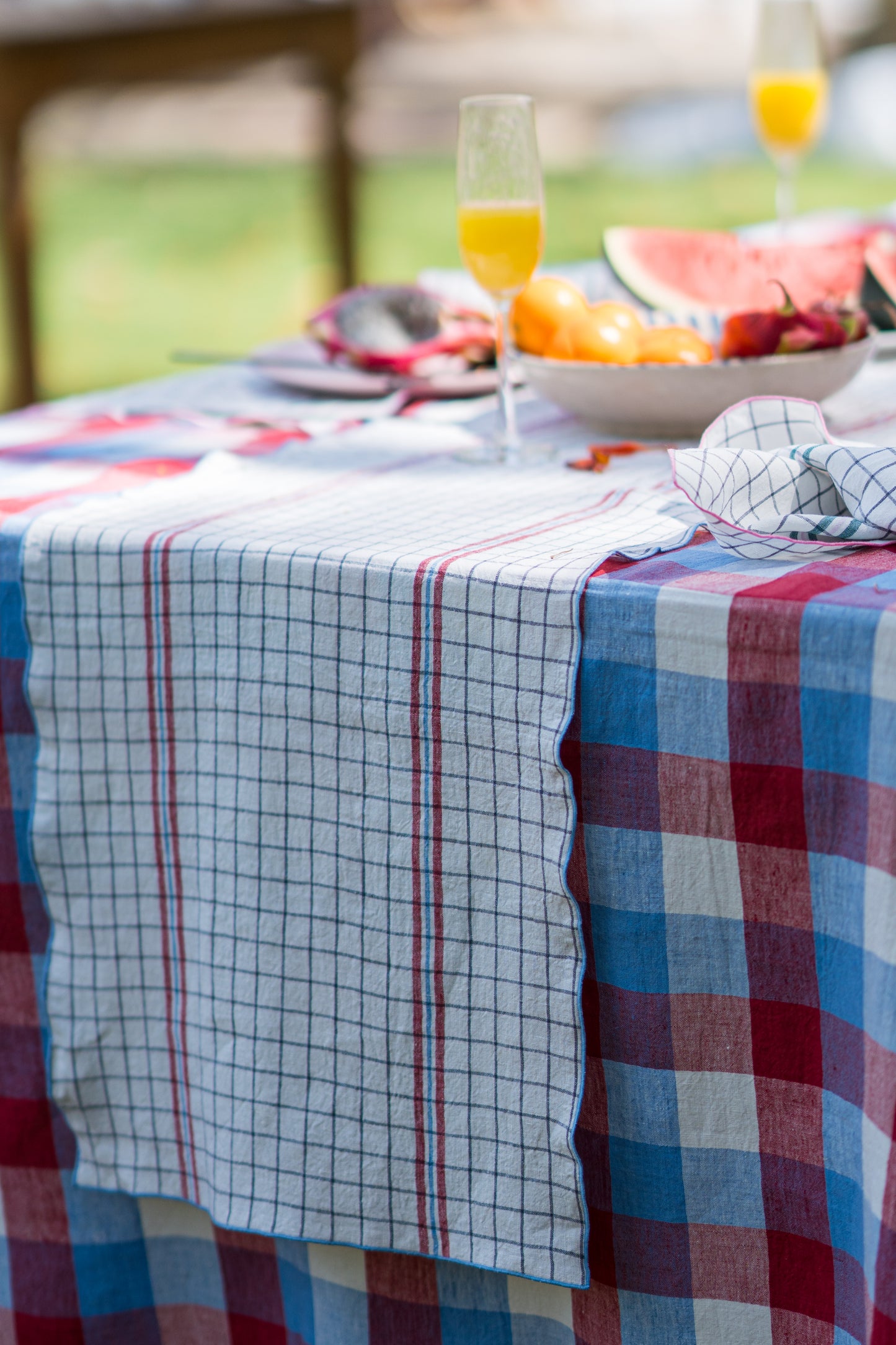 Linen Harmony Table Runner