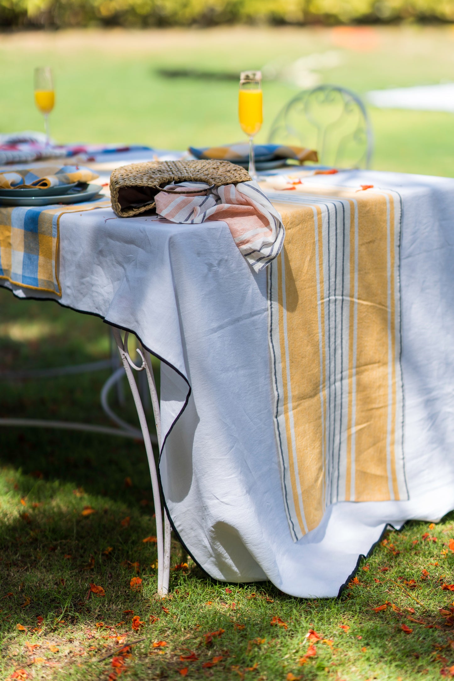 Linen Zen Table Runner