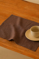 Linen Slumber Solid Placemat Set