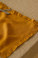 Linen Ruffle Medley Placemat Set