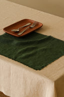 Linen Fringe Me Good Placemat Set