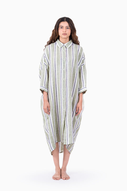 Linen Irena Shirt Dress