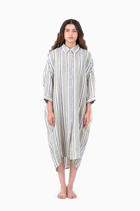 Linen Irena Shirt Dress