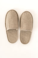 Linen Slumber Solid Slippers