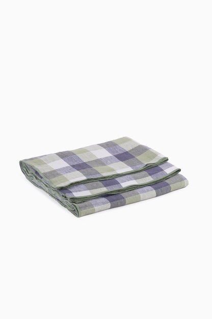 Linen Lane Tablecloth-Green