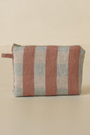 Linen Clara Small Pouch