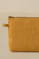 Linen Slumber Solid Small Pouch