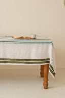 Linen Herringbone Tablecloth