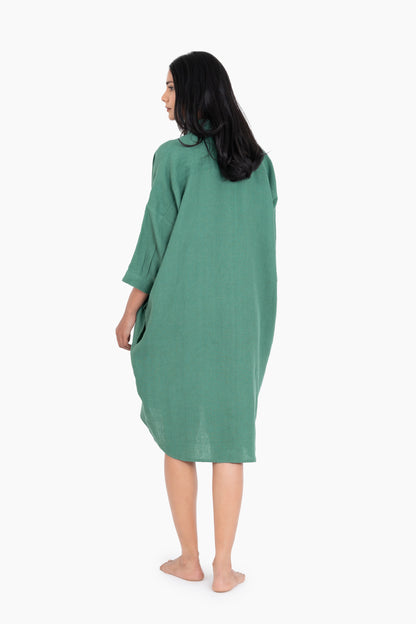 Linen Ferro Shirt Dress