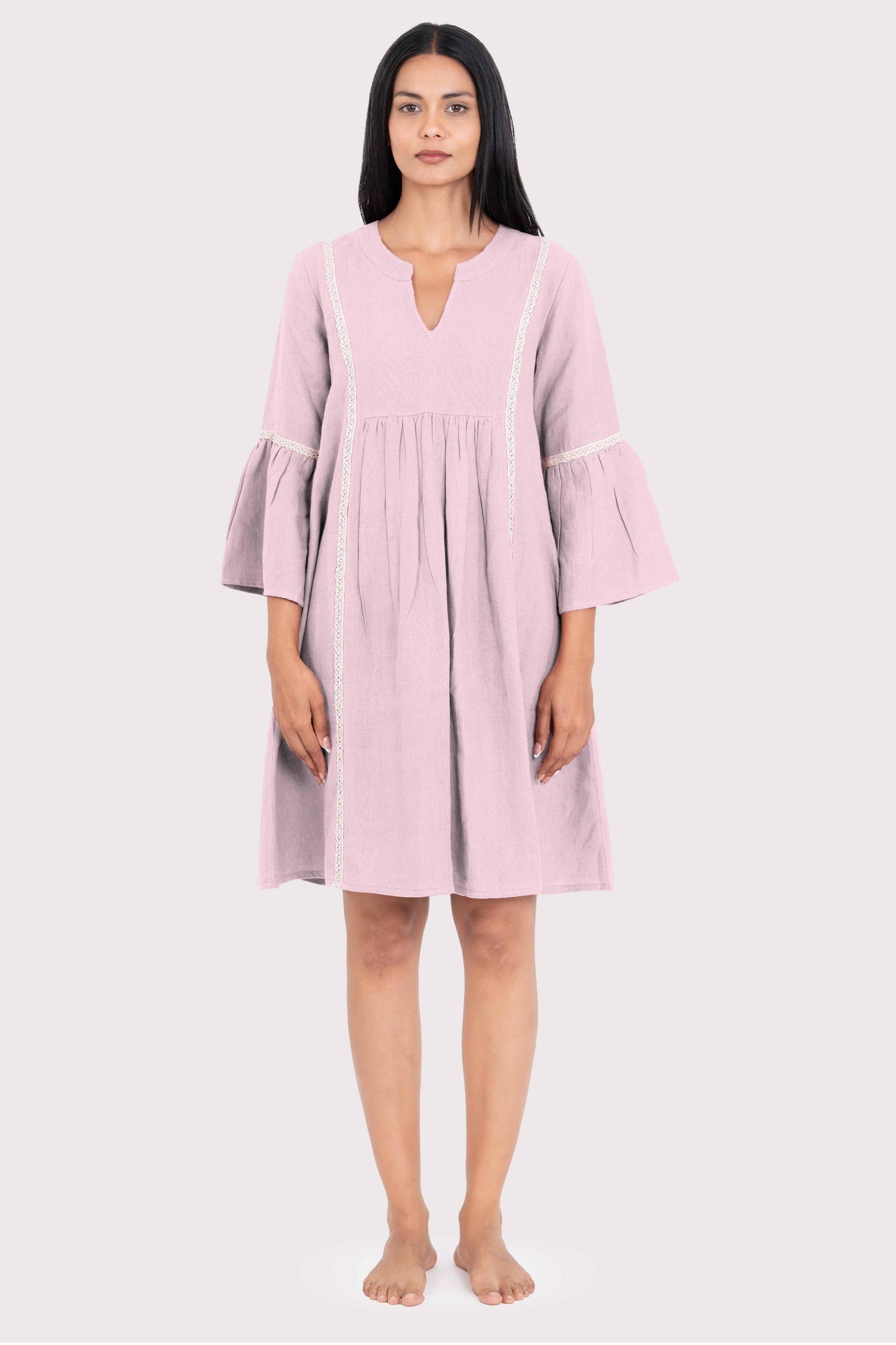 Linen Moana Midi Dress