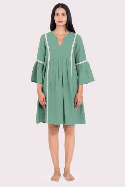 Linen Moana Midi Dress