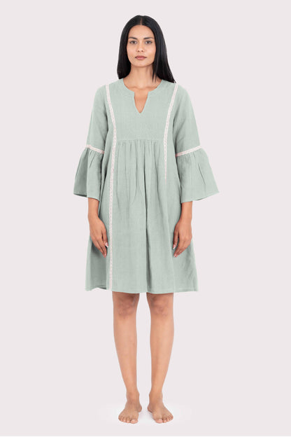 Linen Moana Midi Dress