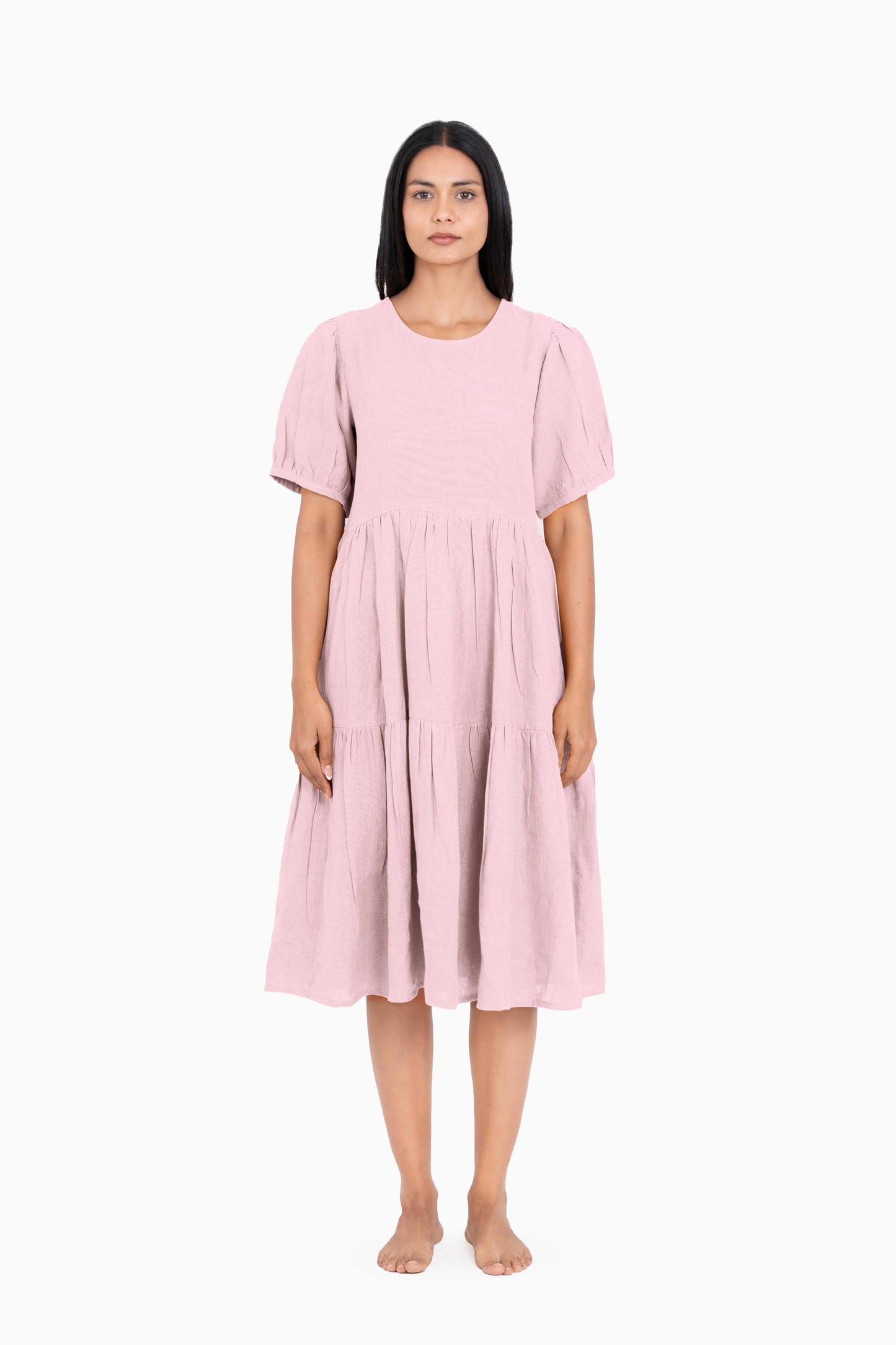 Linen Elvira Dress