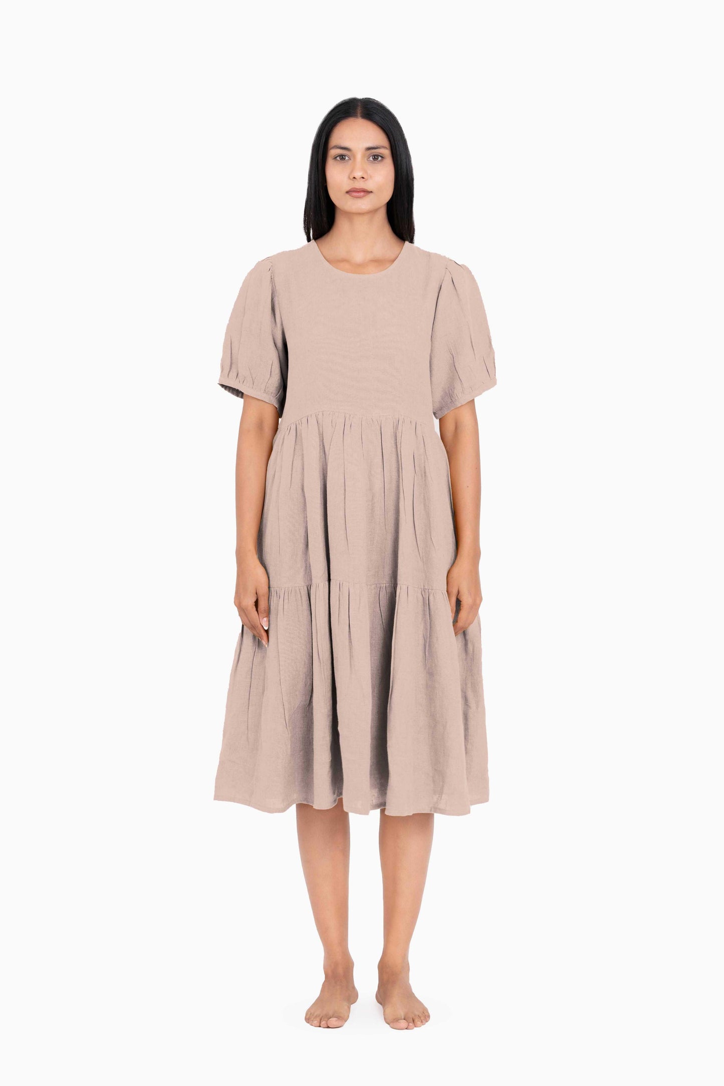 Linen Elvira Dress