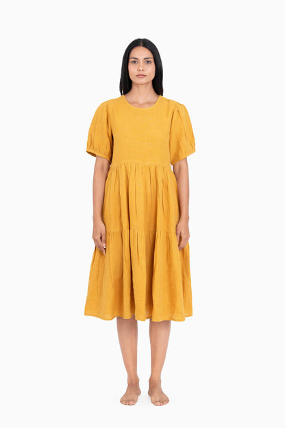 Linen Elvira Dress