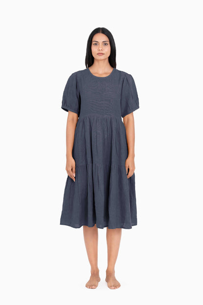 Linen Elvira Dress