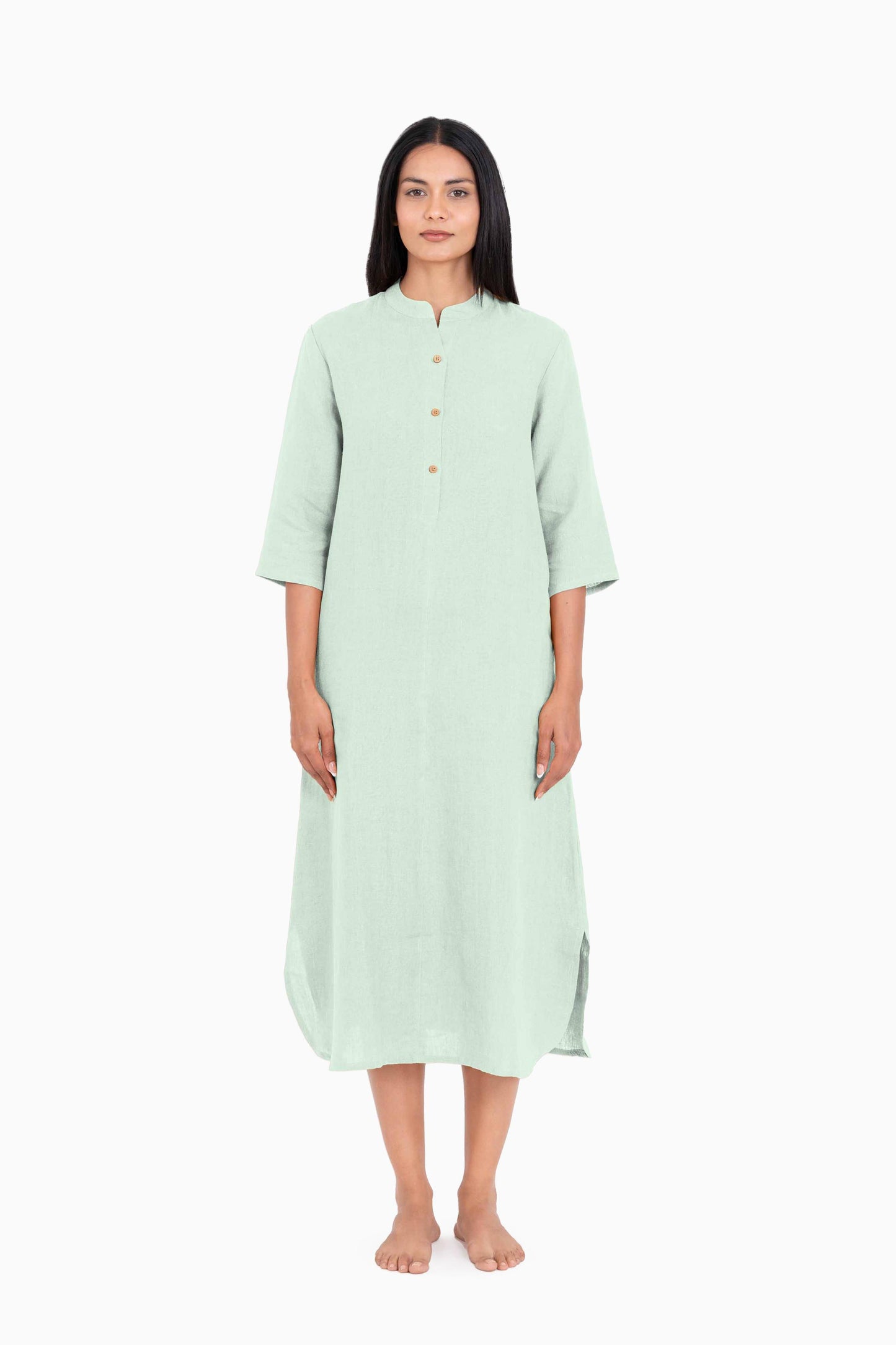 Linen Idris Shirt Dress