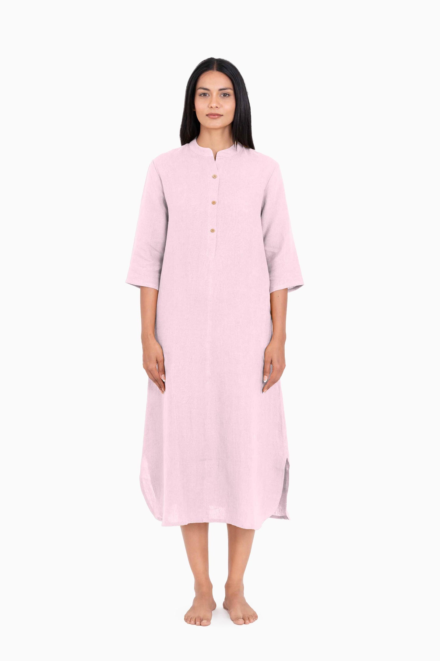 Linen Idris Shirt Dress