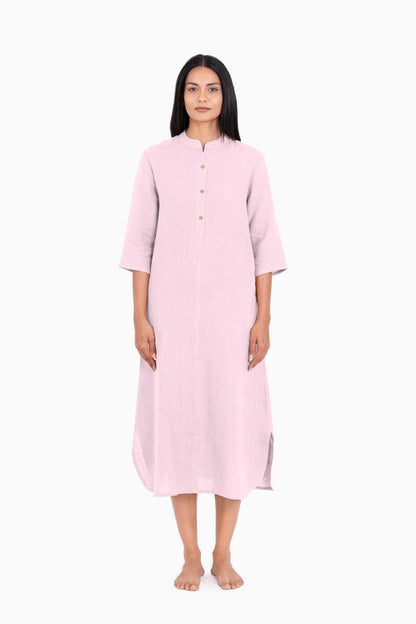 Linen Idris Shirt Dress